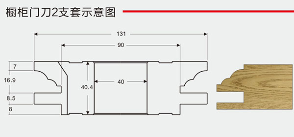 橱柜门刀